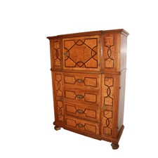 Credenza Stile Biedermeier in