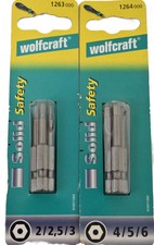 wolfcraft Set di punte bit