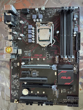 Scheda madre Asus Prime 250 Plus + CPU Intel Core i3-7100 e piastra I/O *Testata*