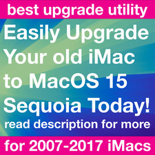 iMac aggiornamento/installazione USB patchato per MacOS 15 Sequoia su Mac non supportati