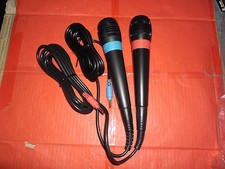 PAIR OF SONY RED AND BLUE SING