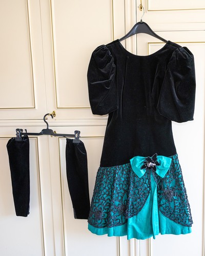 Abito vintage elegante - , in