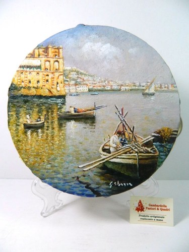 Tamburello napoletano dipinto - napoletano,