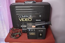 Videocamera Philips 68VKR30 anni 80 con custodia