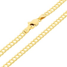 Massiccio 14K Oro Giallo 3mm