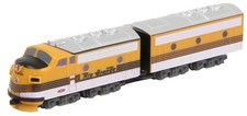 Modellino treno locomotiva