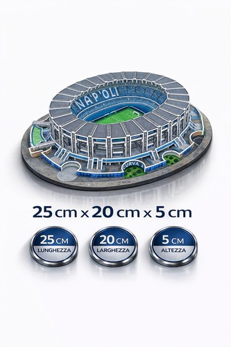 Puzzle stadio maradona - 3d,