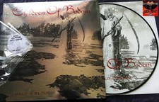 Children Of Bodom Halo Of Blood VINYL PICTURE DISC METALLIC COVER ULTRARARO