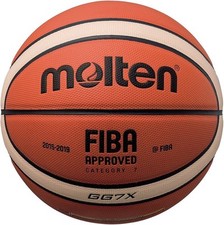 Molten GG7X Pallone da Basket Taglia 7 - Arancione