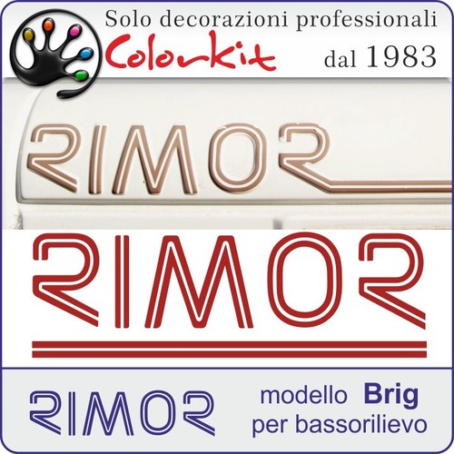 Scritta rimor per rilievo - rimor,
