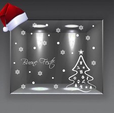 vetrofanie buon natale merry
