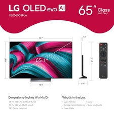 LG OLED65C5PUA 65-Inch OLED
