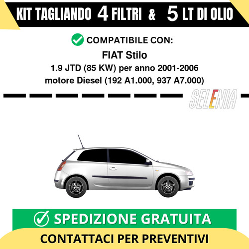 Tagliando per fiat stilo 9 - tagliando,