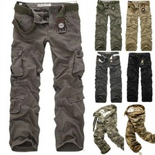 Pantaloni cargo da uomo lunghi