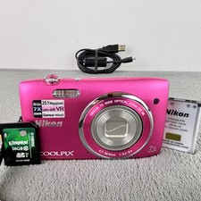 Nikon Coolpix S3500 rosa 20,1