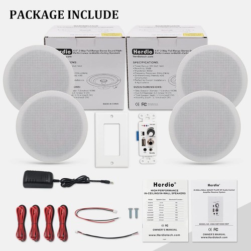 Pack herdio bluetooth - 6.5'',