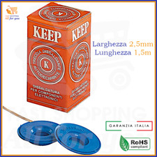 Treccia dissaldante di rame garza x per dissaldare calza trecciola 2,5mm 1,5mt