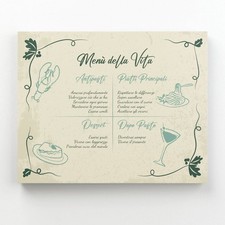 Quadro Cucina Shabby Chic con