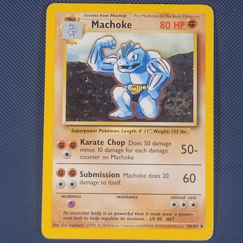 Machoke 102 4th print base - machoke,