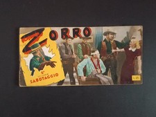 striscia avventura film ZORRO - Sabotaggio -  ep 5 - n 41 - 1951