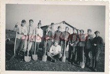 Foto, , operai del 1 ° treno