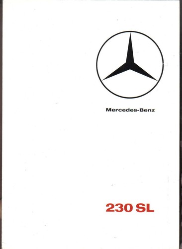 Mercedes benz 230 1965 - benz, sl