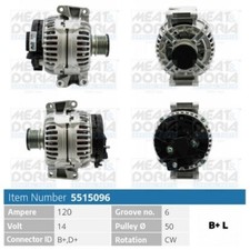 122 CV Alternatore per