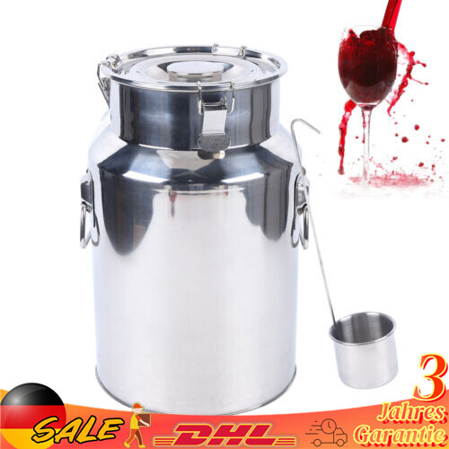 Lattiera acciaio inox - 18, litri