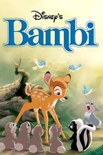 Poster Manifesto Locandina Cinema Film Walt Disney Bambi Stampa Formato 50x70 Cm