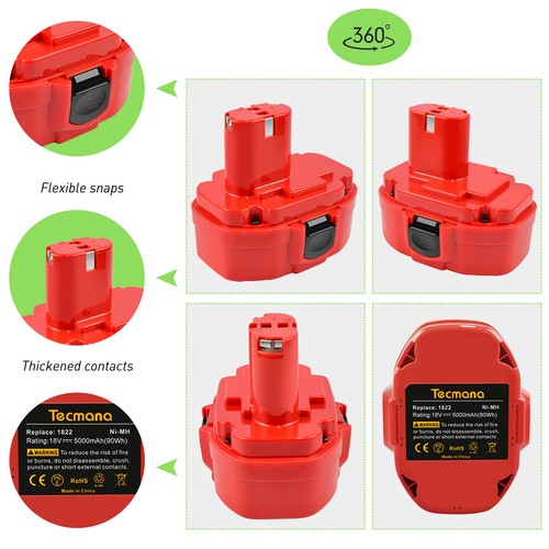 18v 5000mah batteria - 18v,