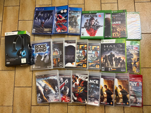 Video game lot includes - video,