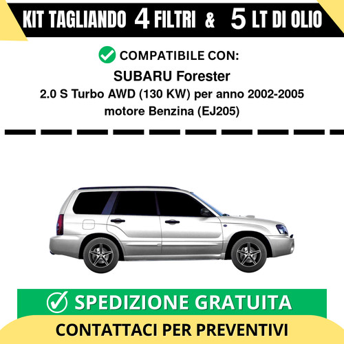 Tagliando per subaru forester - per,