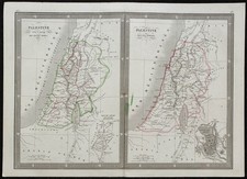 1848 - Palestina - Carta