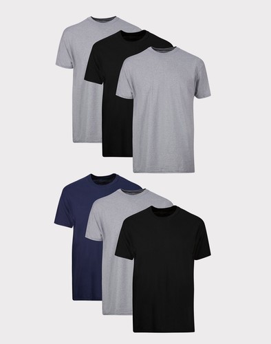 Hanes shirt confezione 6 - t-shirt,