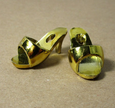 Bambola Darci scarpe oro