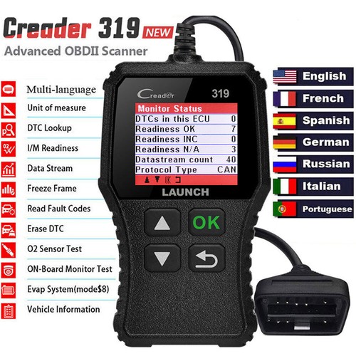 Launch cr319 obdii scanner - cr319,