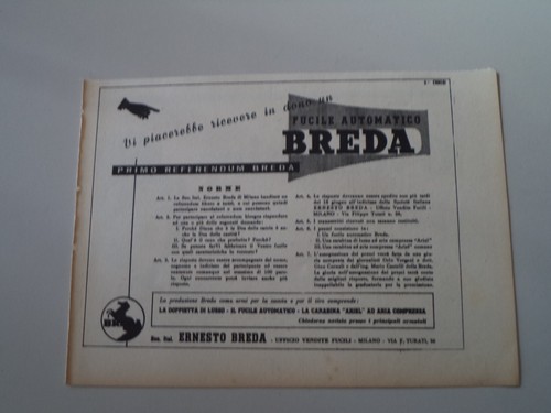 Advertising pubblicità 1950 - advertising,
