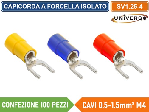 100pz capicorda terminale - terminale, a