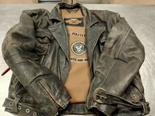 Chiodo Giacca Vintage V2 EVOLUTION-REVOLUTION harley davidson 1340 pelle Vintage