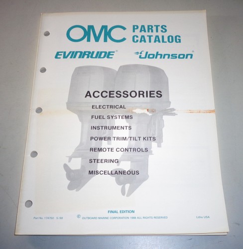 Catalogo ricambi accessori omc - catalogo,