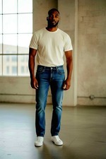 Jeans Replay slim fit W34 L30 prodotto esclusivo di design 100% originale 