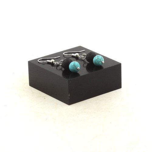 Orecchini perle howlite - perle,