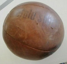 ATALA SPORT PALLA MEDICA IN PELLE PESATA 400GR VINTAGE