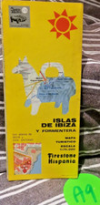 CARTINA  MAPPA ISLA DE IBIZA Y