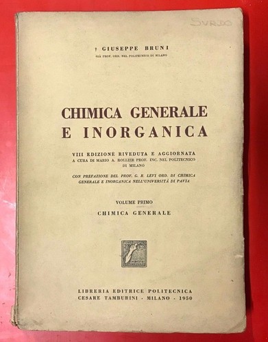 Giuseppe bruni chimica - bruni,