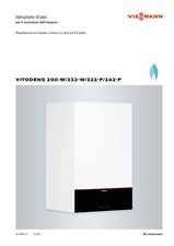 Manuale d'uso utente caldaia Viessmann Vitodens 200-W 222-W 222-F 242-F