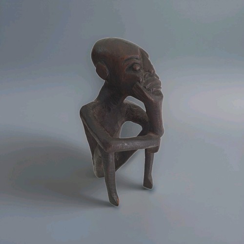 Statua africana legno - statua,