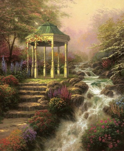 Thomas kinkade sweetheart - kinkade,