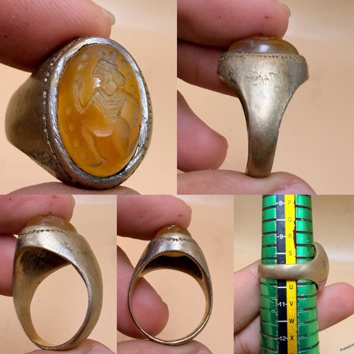 Anello corniola romana - anello,