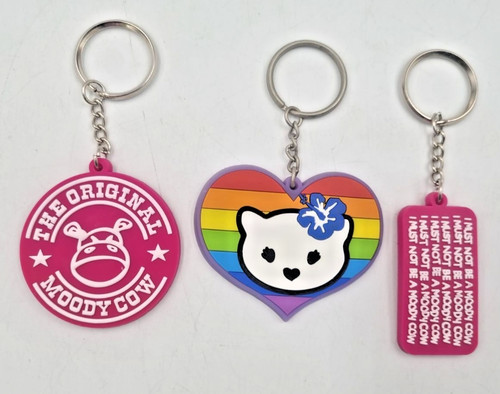 Hullabaloo keyrings three - hullabaloo,